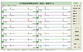 出口型输送带钢绳芯自动探伤仪拓扑图